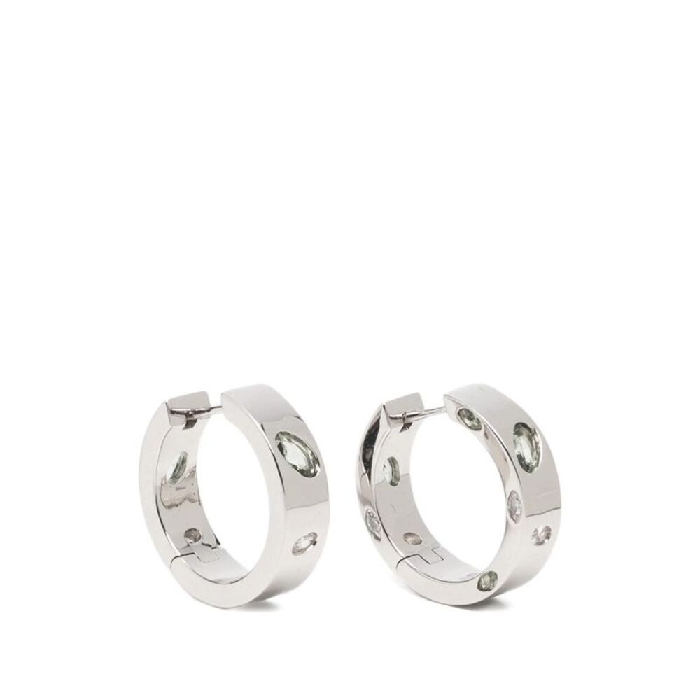 Darkai Silver Earrings Men